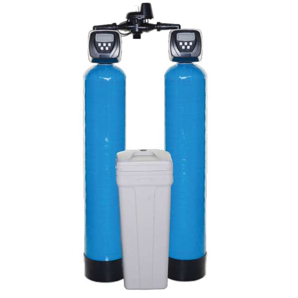 10x54 duplex water softener